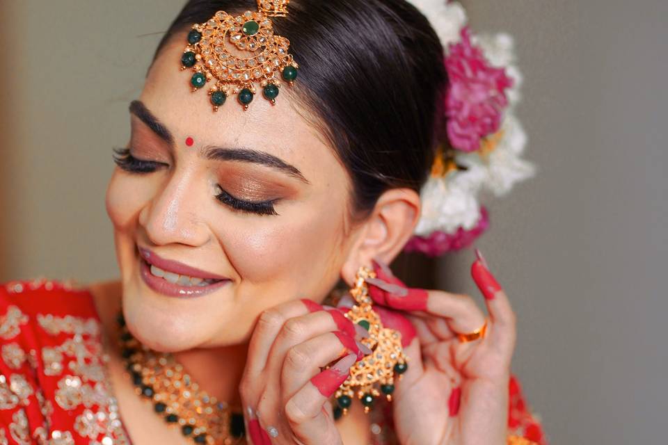 Bridal makeup