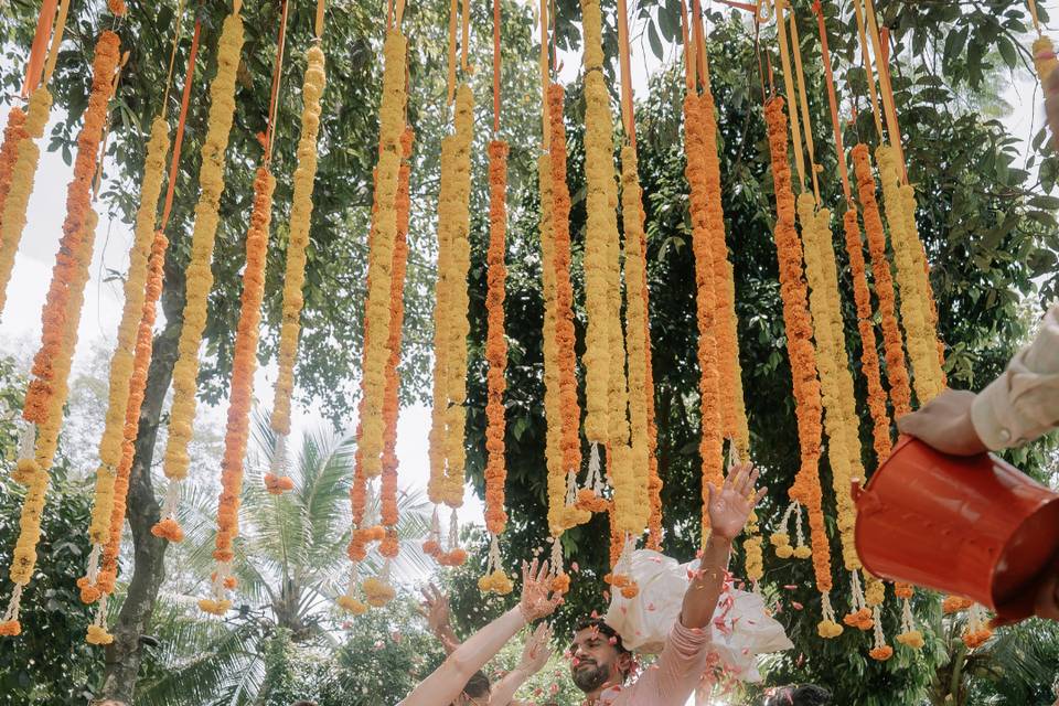 Haldi decor
