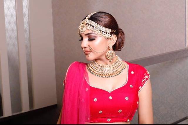 Bridal makeup