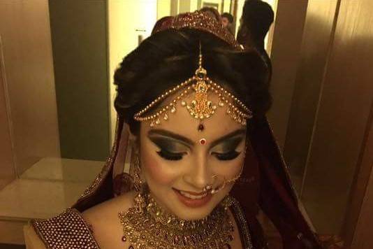 Bridal makeup