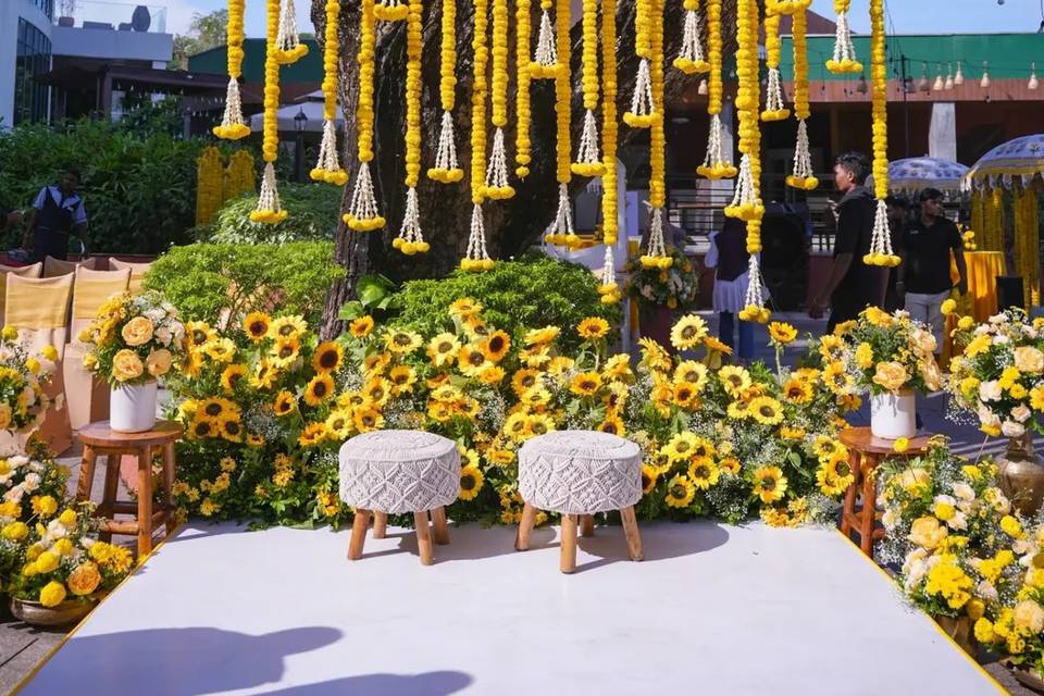 Haldi decor