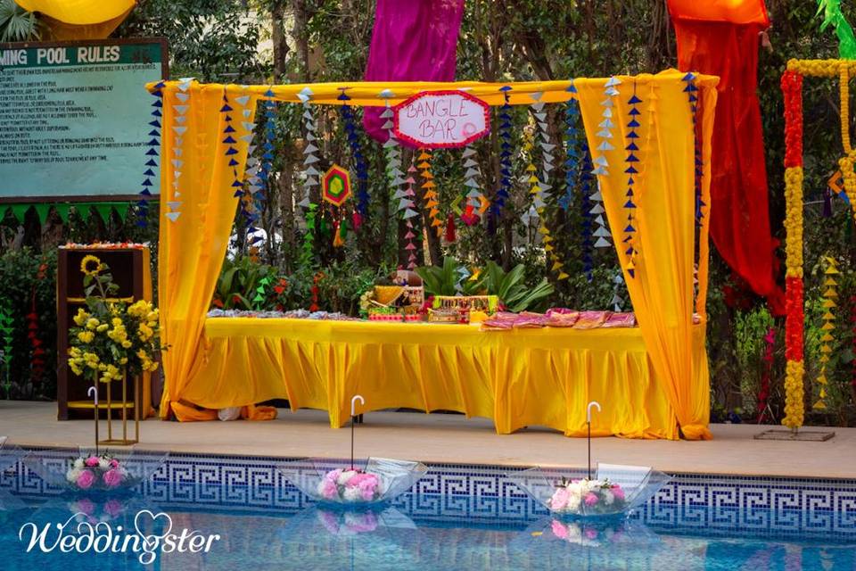 Haldi Decor-Sanya & Akshit