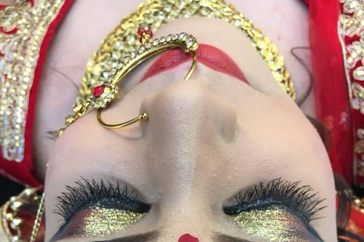 Bridal makeup