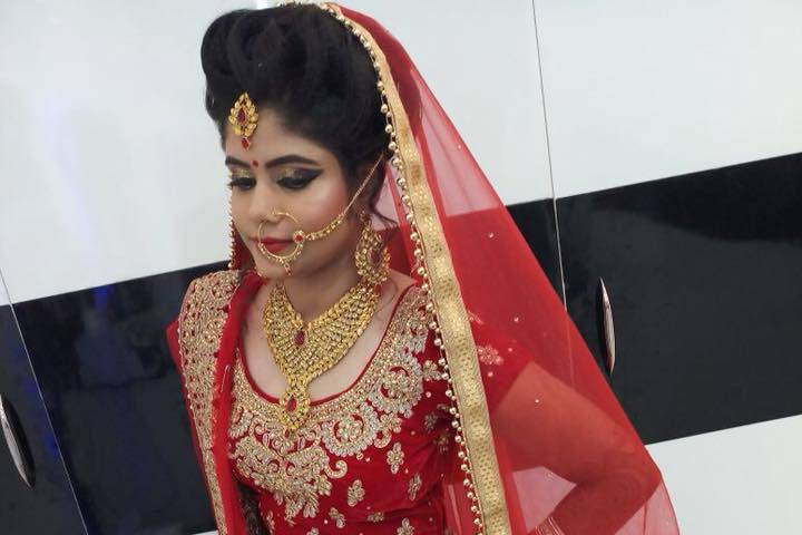 Bridal makeup