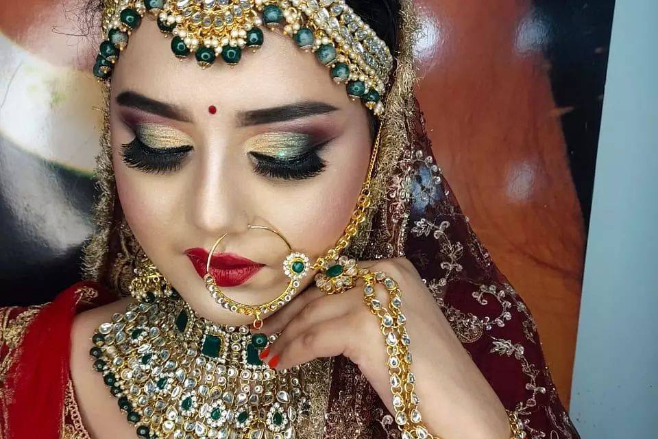 Bridal makeup