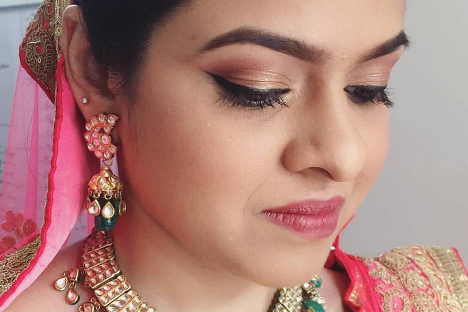 Bridal makeup