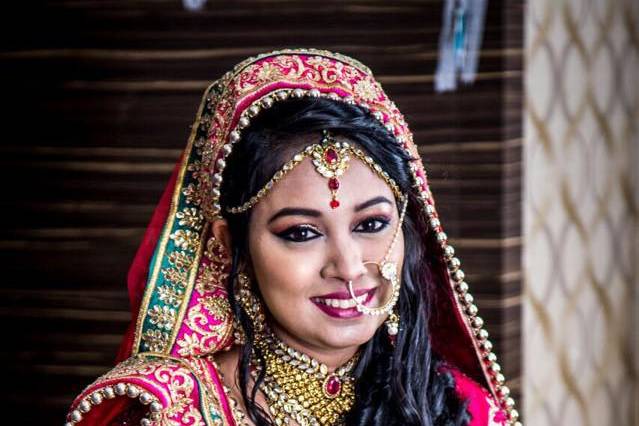 Bridal makeup