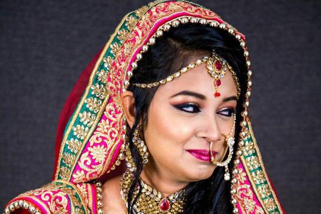 Bridal makeup