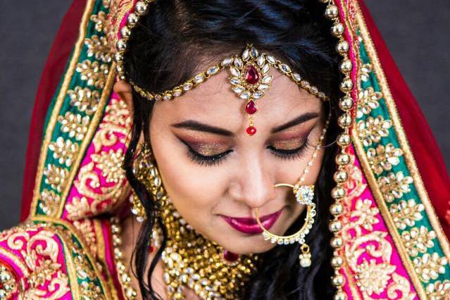 Bridal makeup