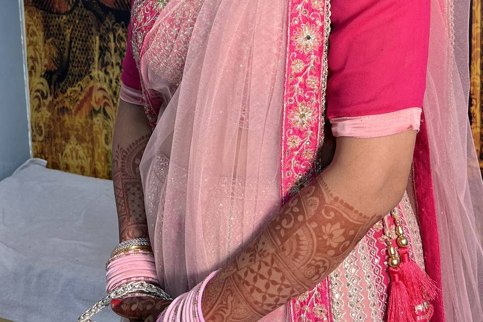 Bridal makeup