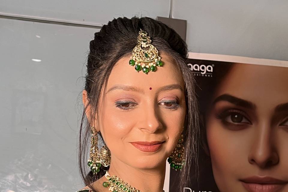 Bridal makeup