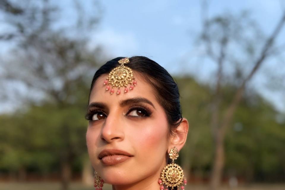 Bridal makeup