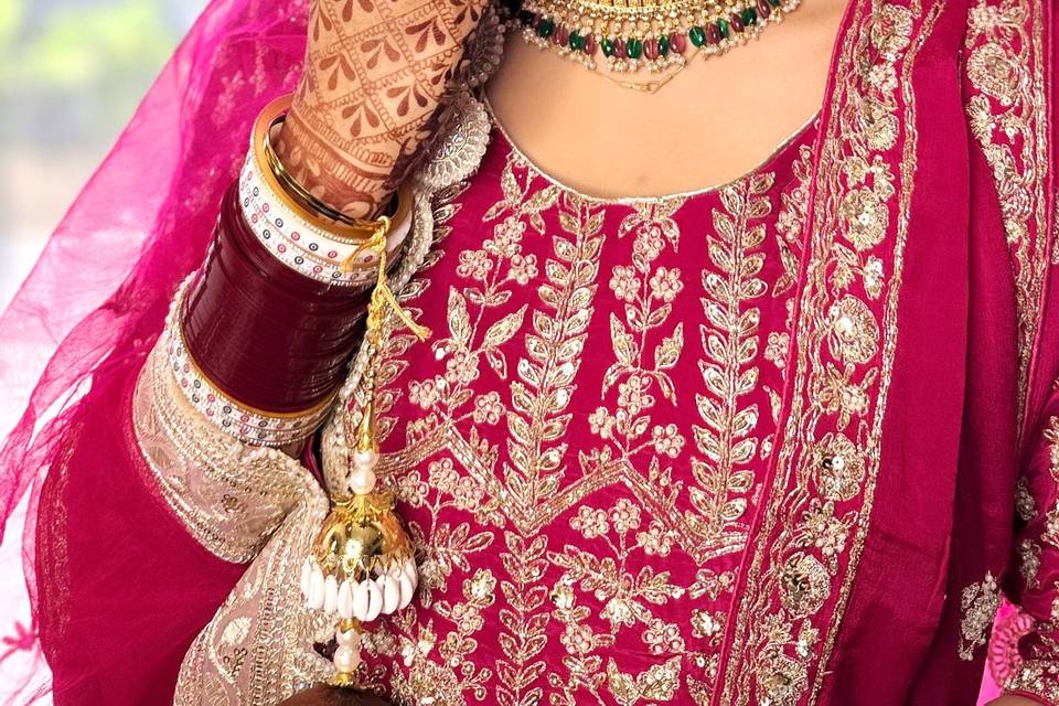 Bridal makeup
