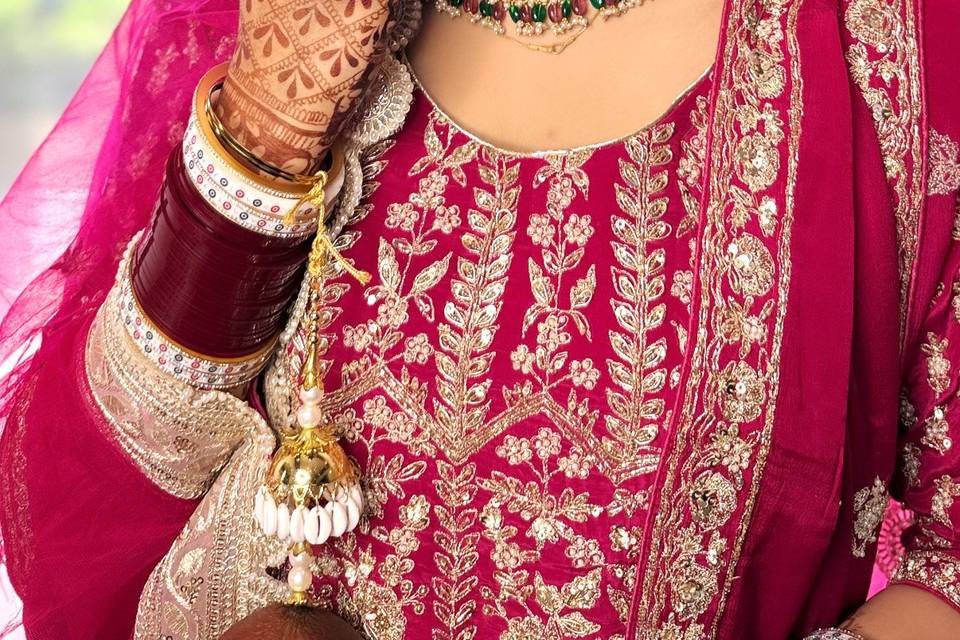 Bridal makeup