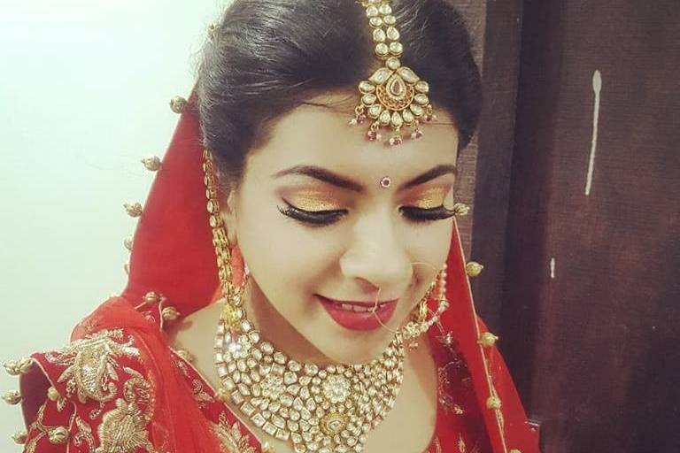 Bridal makeup