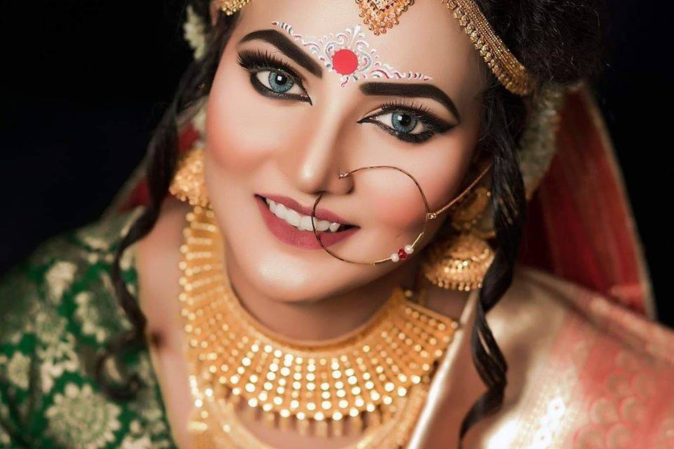 Bridal makeup