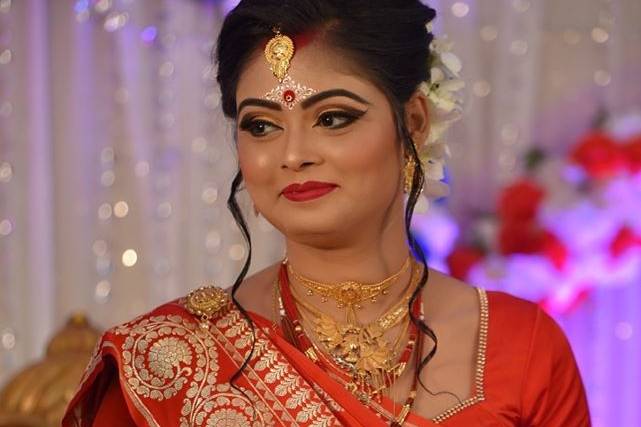 Bridal makeup