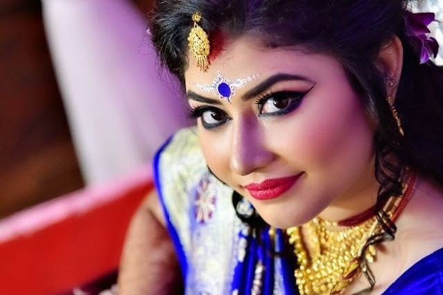 Bridal makeup