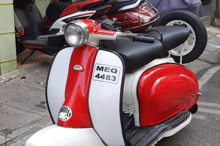 Scooter for show case