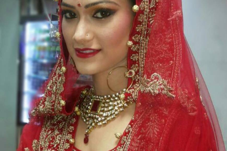 Bridal makeup