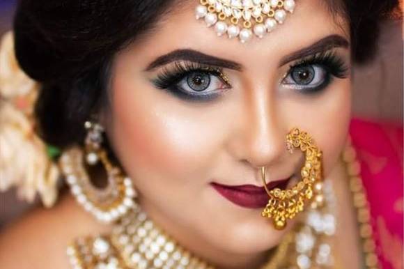 Bridal makeup