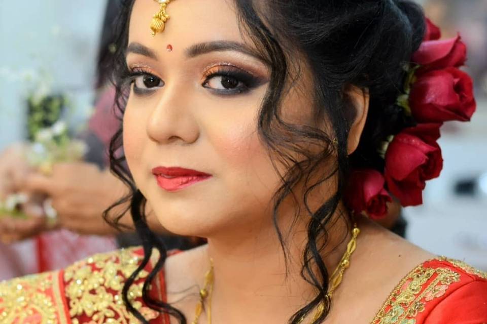 Bridal makeup