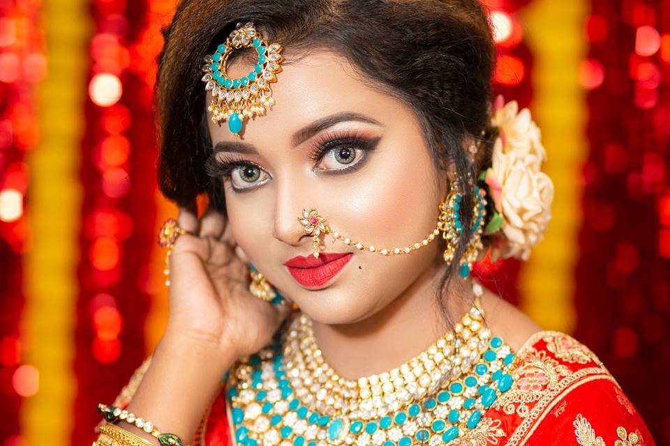 Bridal makeup