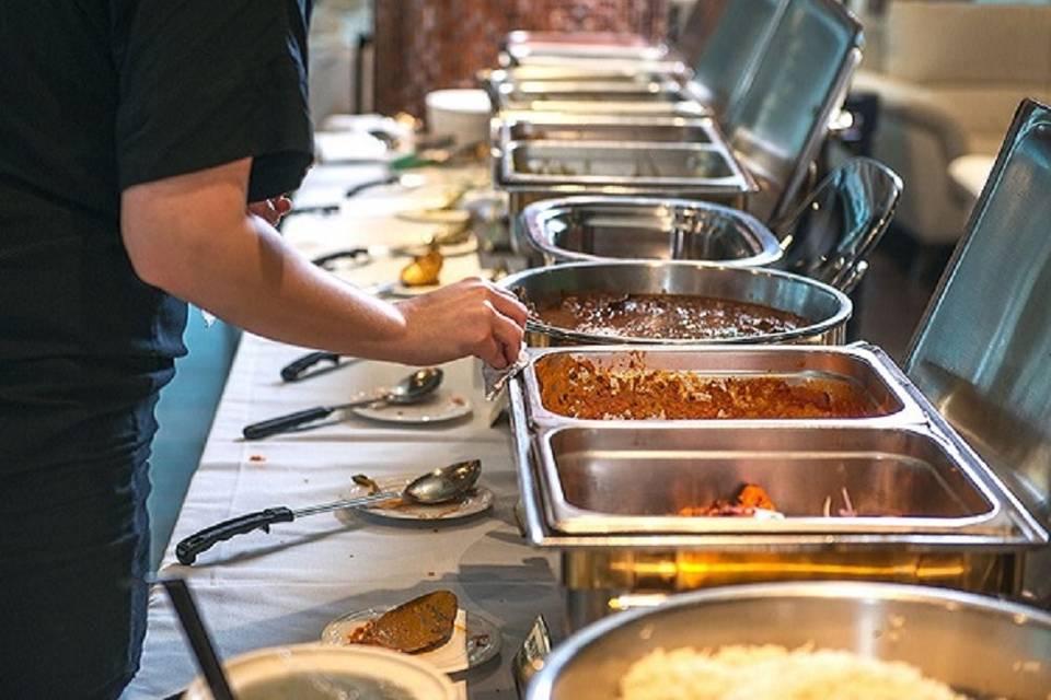 Catering setup