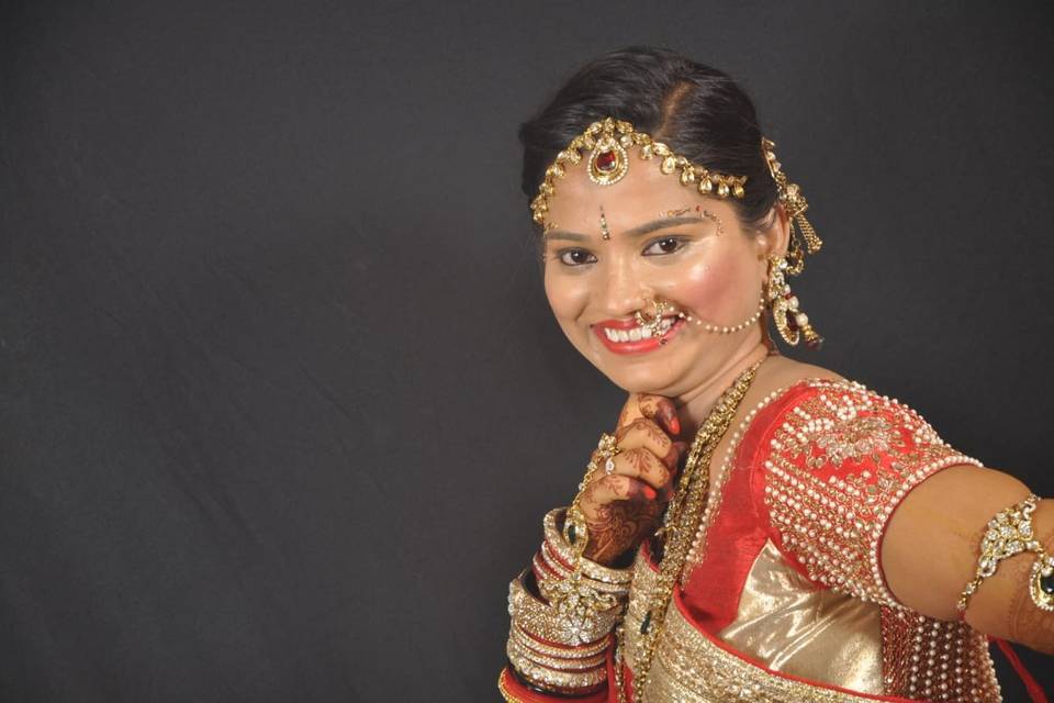 Bridal makeup