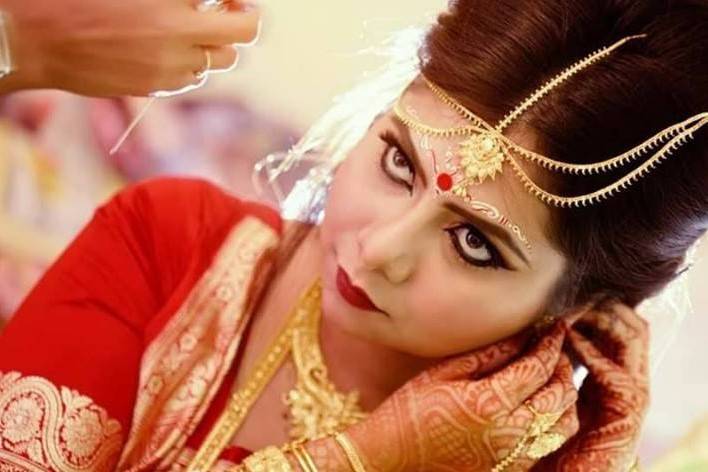 Bridal makeup