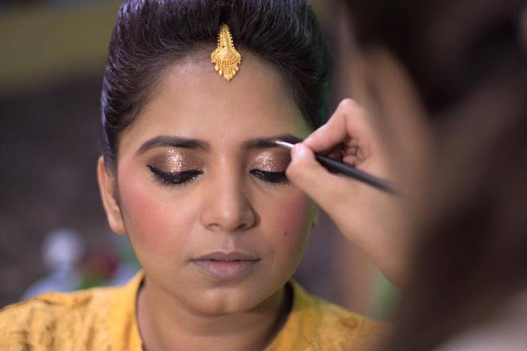 Bridal makeup