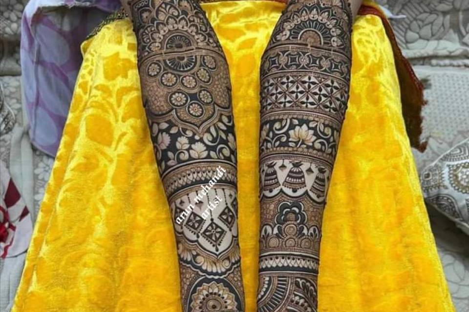 Bridal mehendi