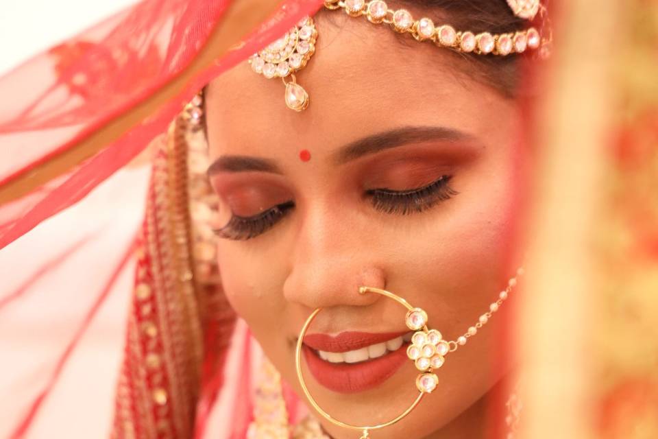 Bridal makeup