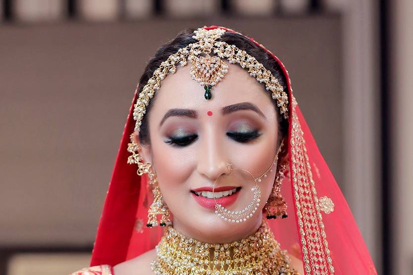 Bridal makeup