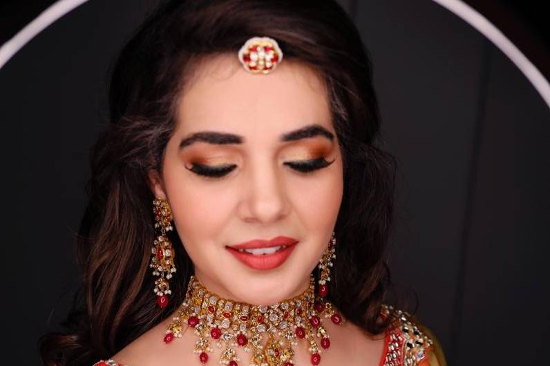 Bridal makeup