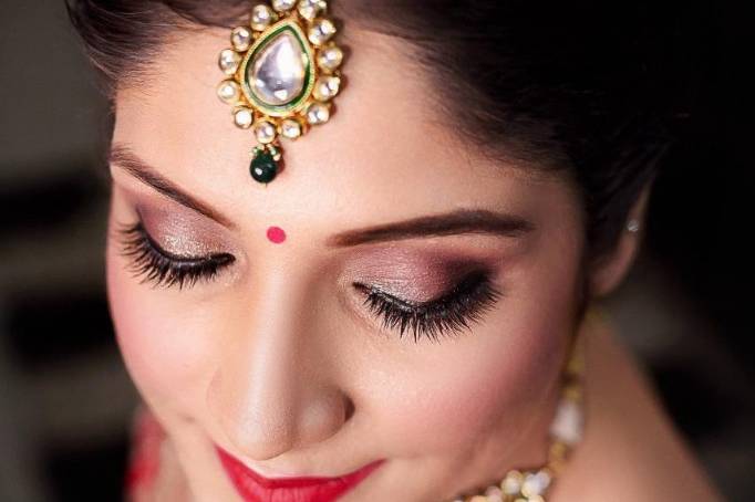 Bridal makeup