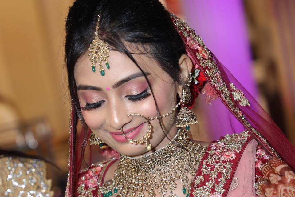 Bridal makeup