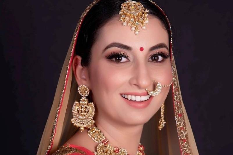 Bridal makeup