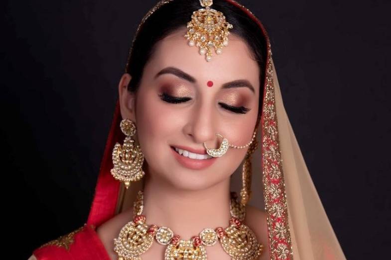 Bridal makeup