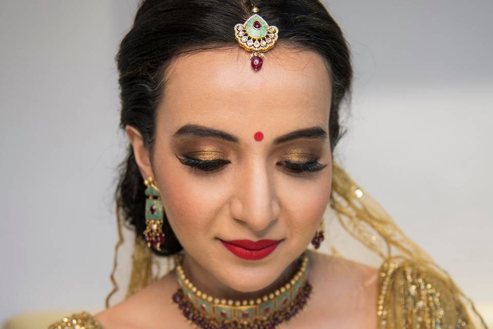 Bridal makeup