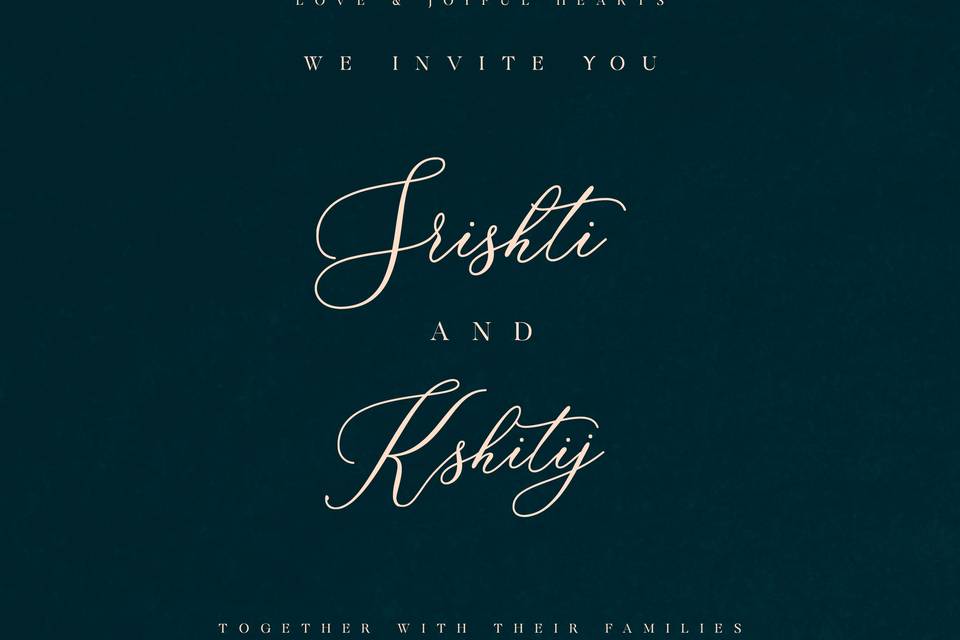 Wedding invite