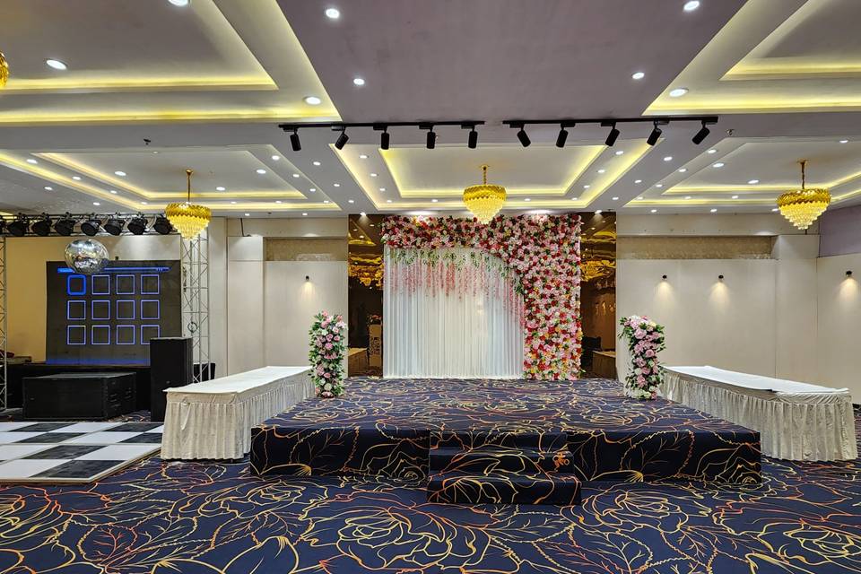 Stage decoration wedding hall