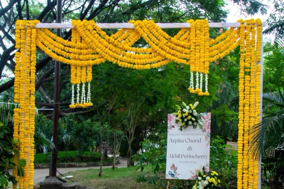 Haldi decor