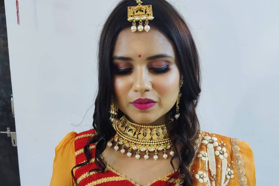 Bridal makeup