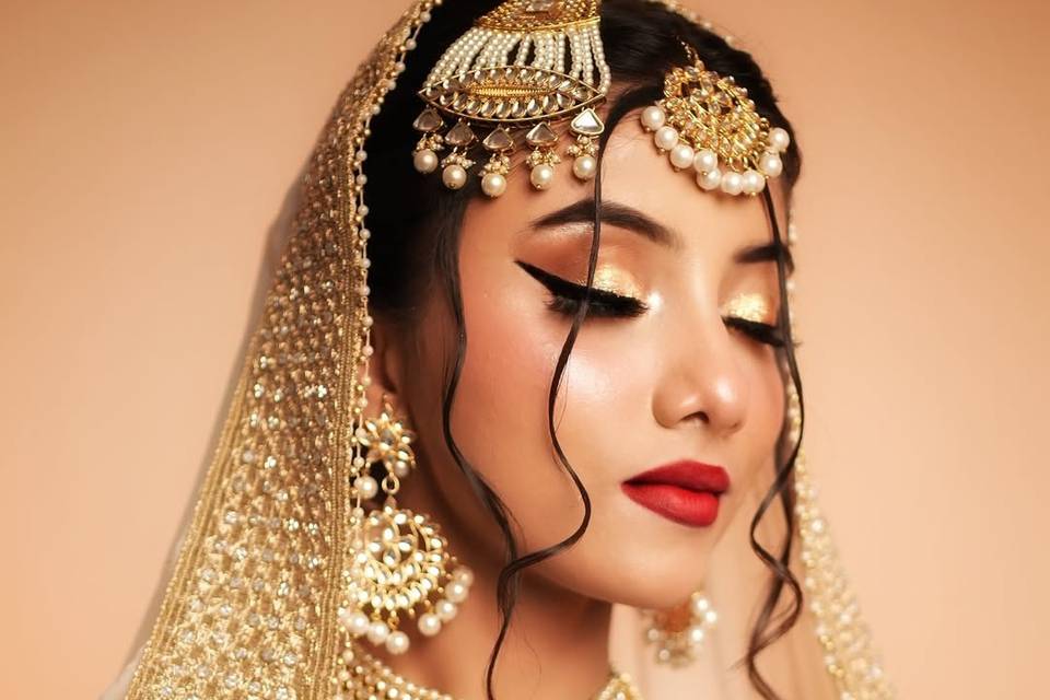 Bridal makeup
