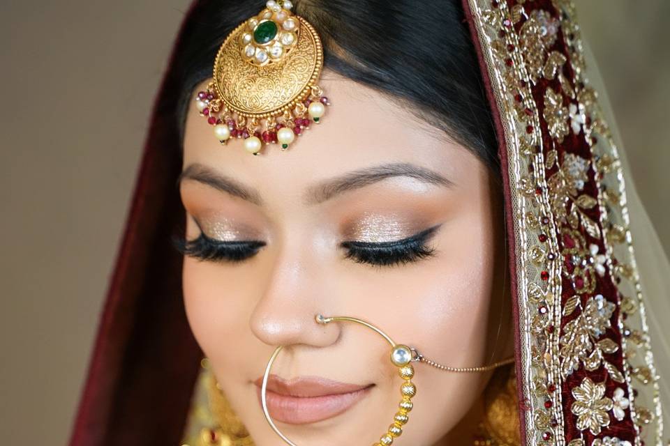 Bridal makeup