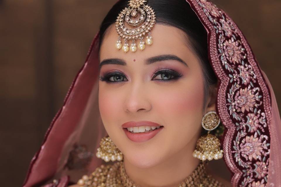 Bridal makeup