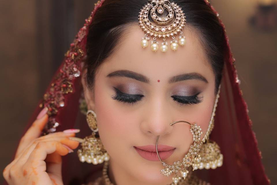 Bridal makeup