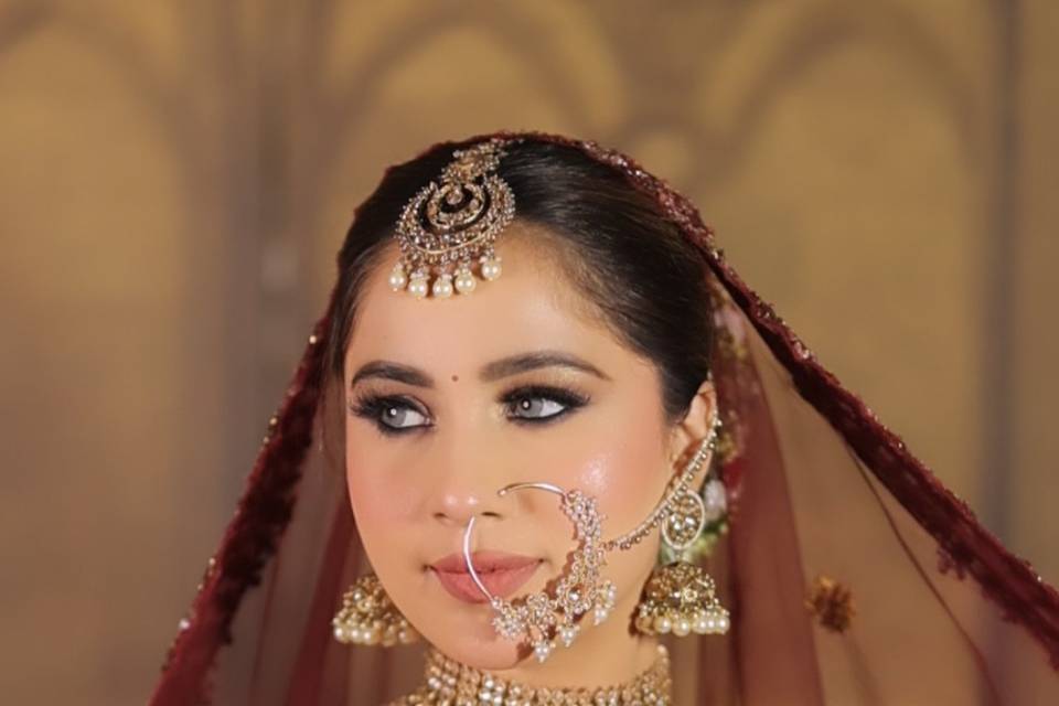 Bridal makeup