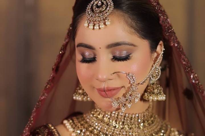 Bridal makeup